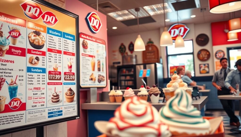 dairy queen menu with prices