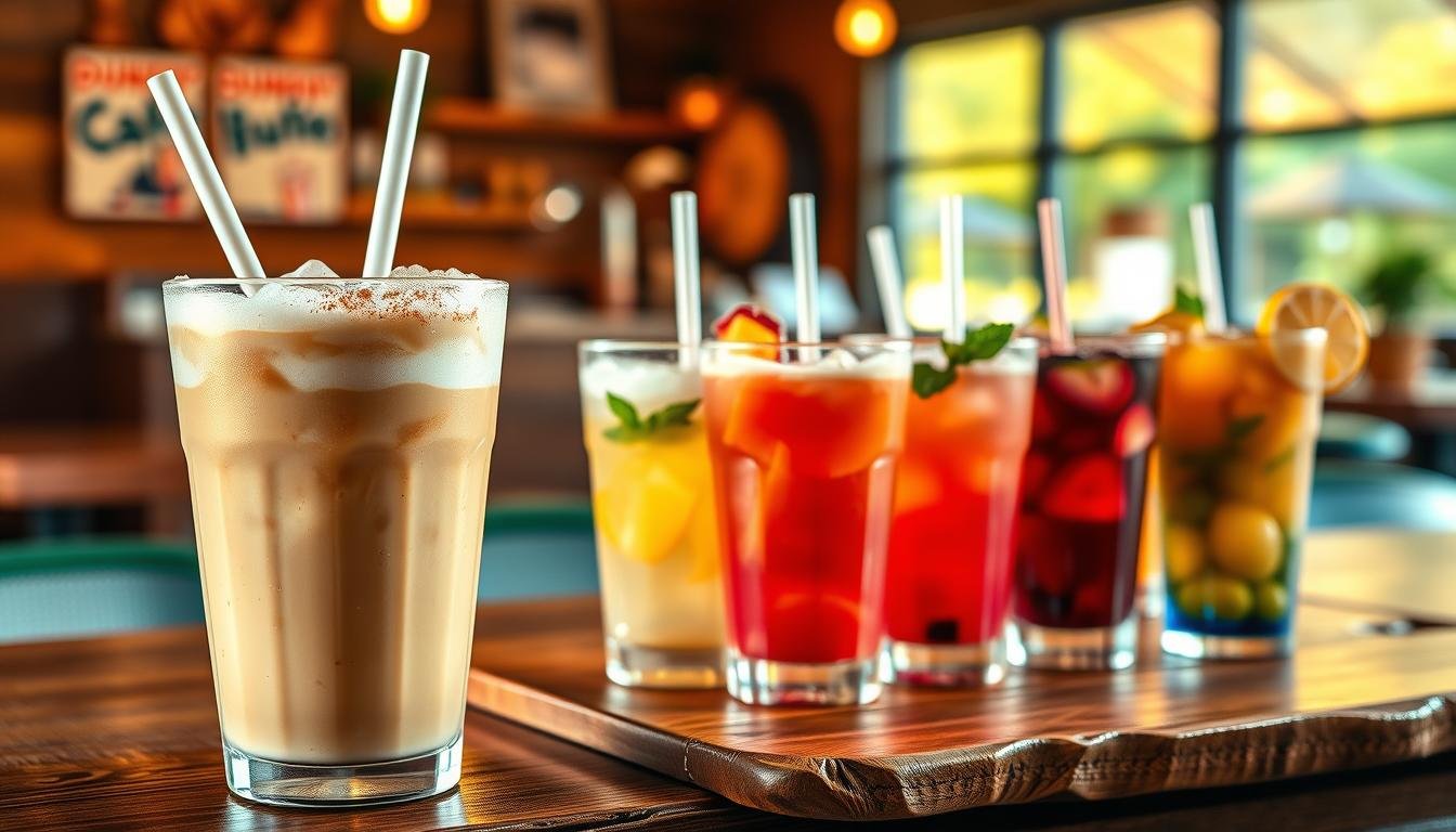 dunkin drink menu